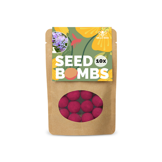 Pouch Bag with 10 Seed Bombs - Herbs