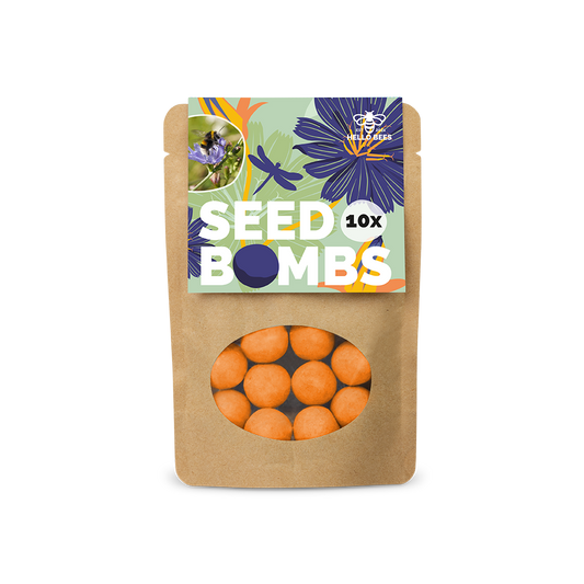 Pouch Bag with 10 Seed Bombs - Veggies